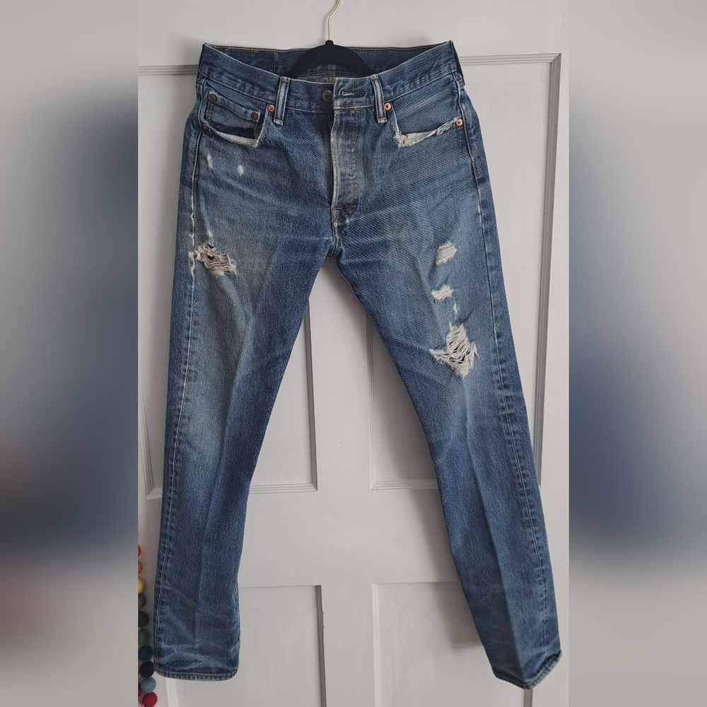 Vintage Distressed Levi Jeans